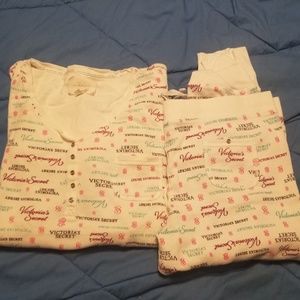 Victoria Secret Thermal PJs XL